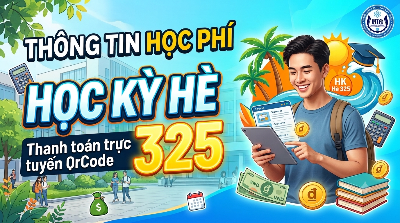 Thông báo về việc xem và kiểm tra thông tin học phí Học kỳ Hè trên Hệ thống Quản lý Đào tạo mới